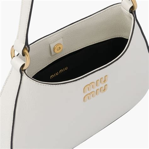 miu miu shoulder bag madras|White Madras Leather Shoulder Bag .